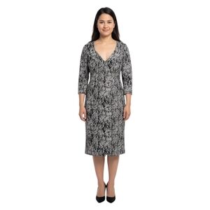 French Connection Black and White Women's Dress